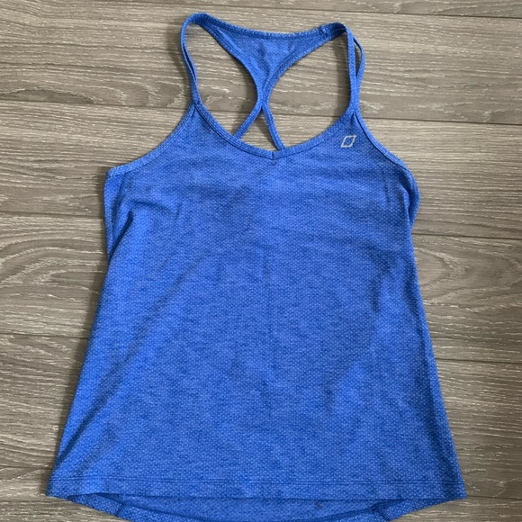 Lorna Jane blue workout tank - Picture 2 of 9